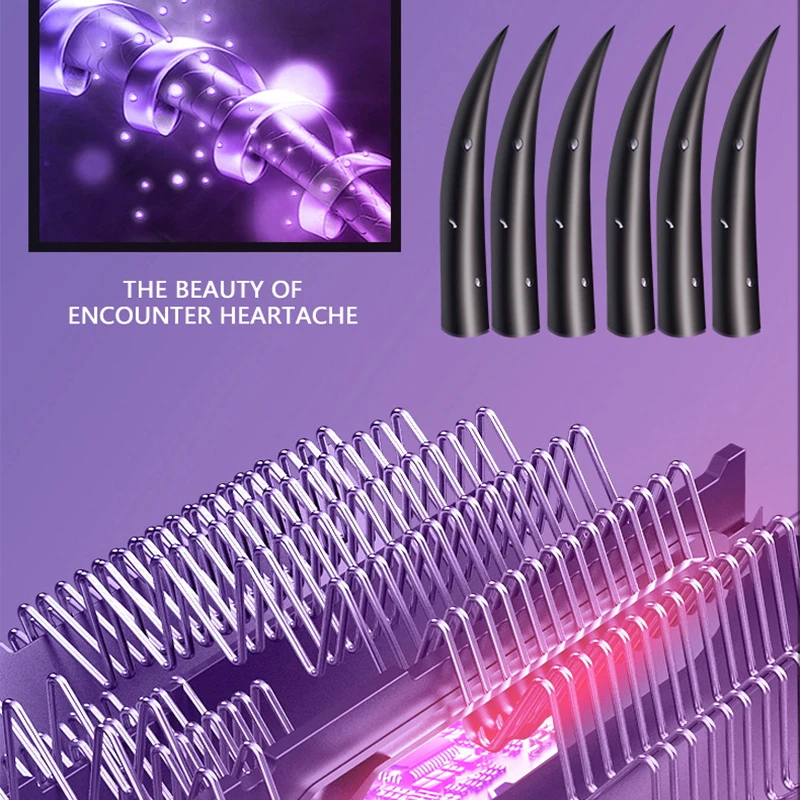 Portable 3 in 1 Ion Hair Dryer Brush Household Hot and Cold Hair Straightener Hot Air Comb Dryer