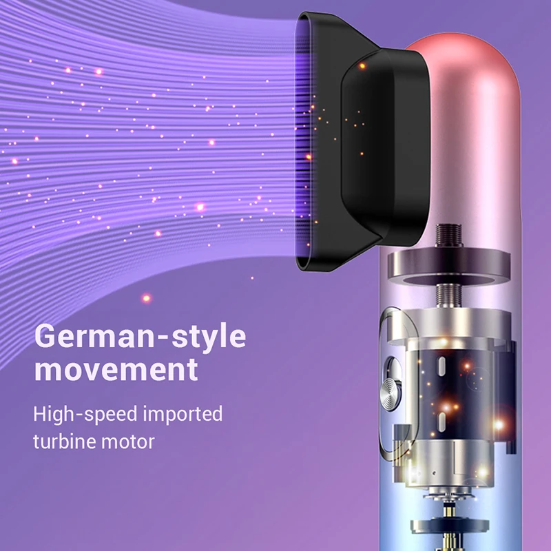Portable 3 in 1 Ion Hair Dryer Brush Household Hot and Cold Hair Straightener Hot Air Comb Dryer